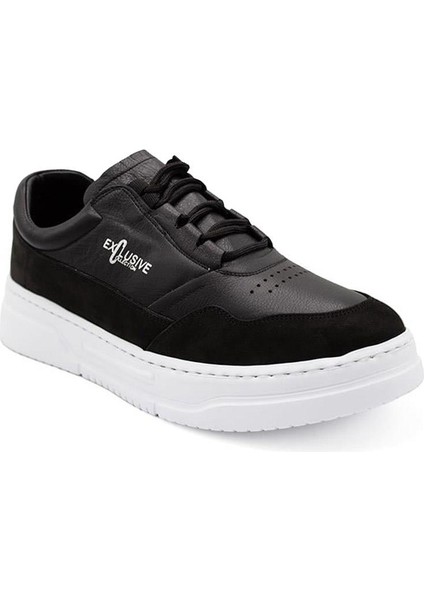 Erkek Sneaker Deri Ayakkabı 082Y24E40741
