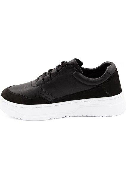 Erkek Sneaker Deri Ayakkabı 082Y24E40741