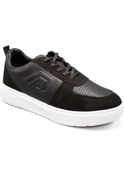 Erkek Sneaker Hakiki Deri Ayakkabı 082Y24E40731