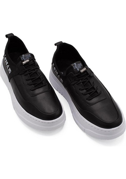 Erkek Sneaker Deri Ayakkabı 082Y24E40733