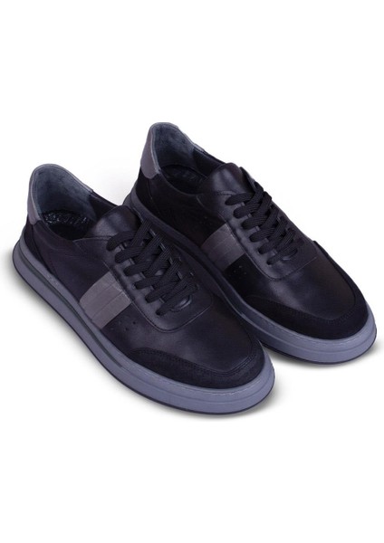 Erkek Sneaker Hakiki Deri Ayakkabı 002Y25E4081
