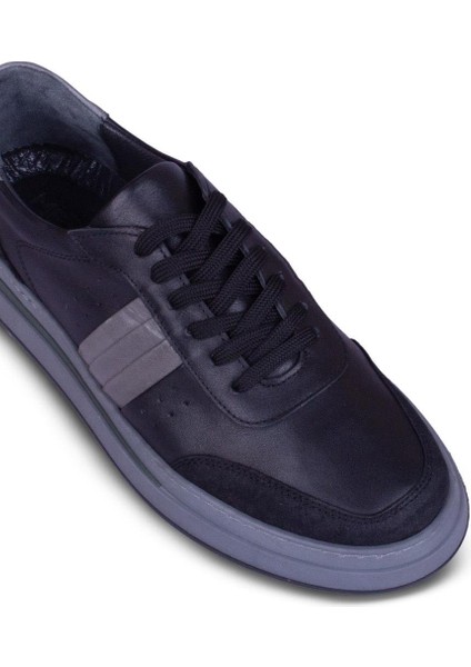 Erkek Sneaker Hakiki Deri Ayakkabı 002Y25E4081