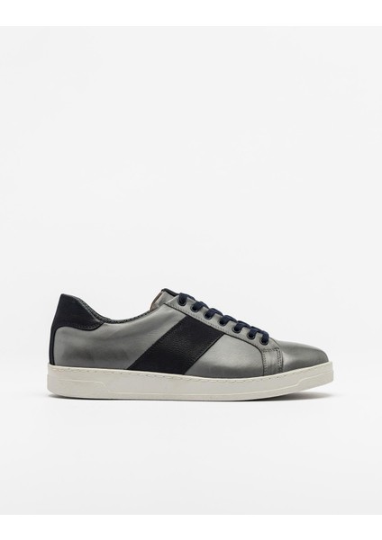 Erkek Sneaker Hakiki Deri Ayakkabı 002Y22E4043