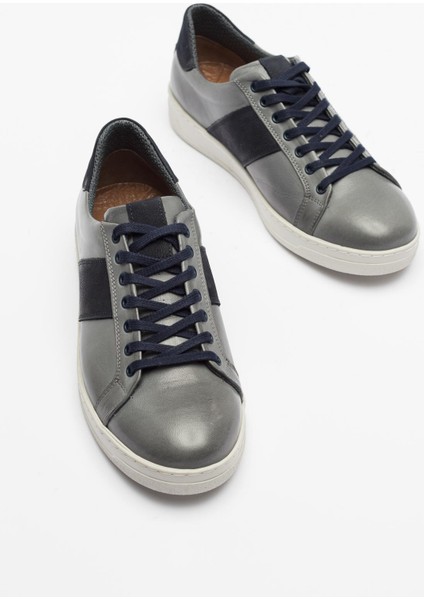 Erkek Sneaker Hakiki Deri Ayakkabı 002Y22E4043