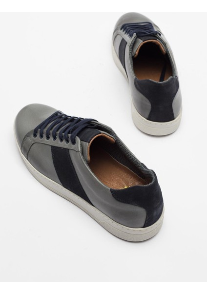 Erkek Sneaker Hakiki Deri Ayakkabı 002Y22E4043