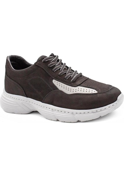 Erkek Sneaker Deri Ayakkabı 082Y24E40737