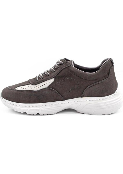 Erkek Sneaker Deri Ayakkabı 082Y24E40737
