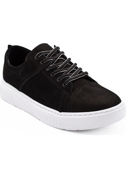 Erkek Sneaker Deri Ayakkabı 082Y24E40748