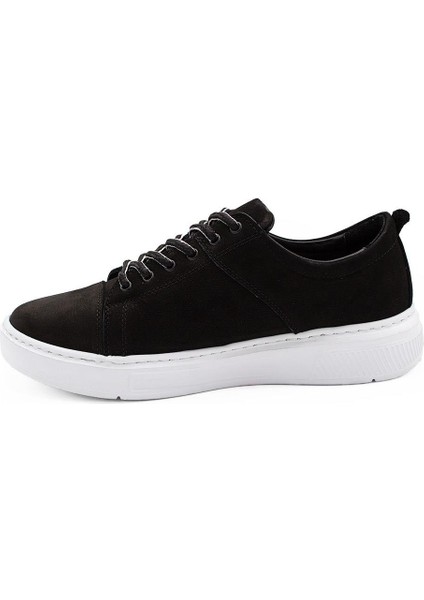 Erkek Sneaker Deri Ayakkabı 082Y24E40748