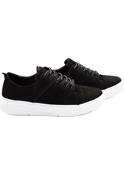 Erkek Sneaker Deri Ayakkabı 082Y24E40748