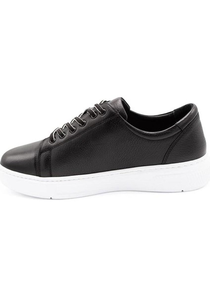 Erkek Sneaker Deri Ayakkabı 082Y24E40723