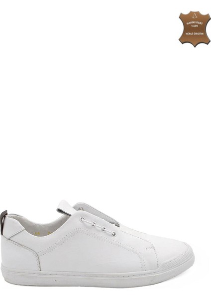 Erkek Sneaker Hakiki Deri Ayakkabı 002Y22E4048