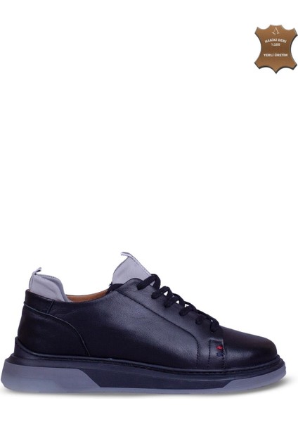 Erkek Sneaker Hakiki Deri Ayakkabı 002Y25E4082