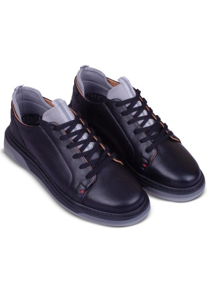 Erkek Sneaker Hakiki Deri Ayakkabı 002Y25E4082 fiyatları