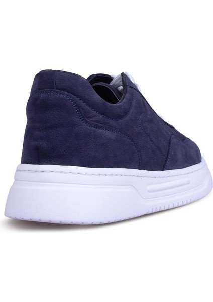 Erkek Sneaker Hakiki Deri Ayakkabı 082Y24E40736