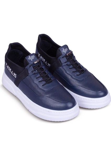 Erkek Sneaker Hakiki Deri Ayakkabı 082Y24E40754