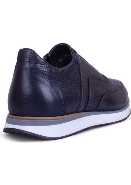 Erkek Sneaker Hakiki Deri Ayakkabı 002Y25E4077