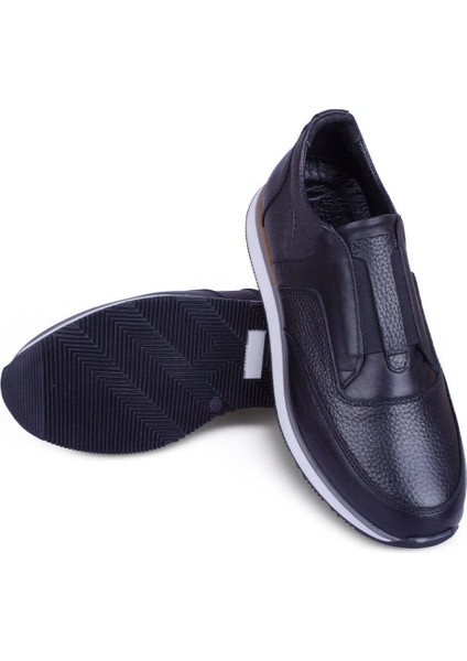 Erkek Sneaker Hakiki Deri Ayakkabı 002Y25E4077