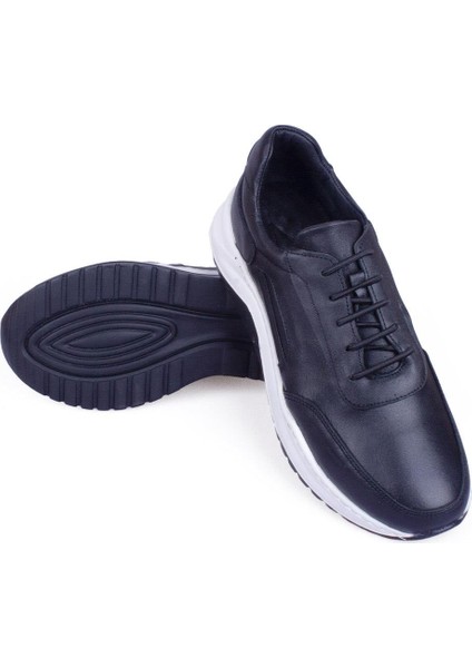 Erkek Sneaker Hakiki Deri Ayakkabı 031Y24E5791 indirimleri