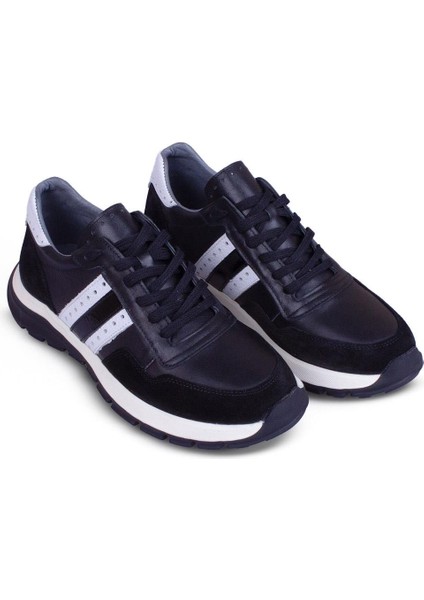 Erkek Sneaker Hakiki Deri Ayakkabı 002Y25E4078 fiyatları