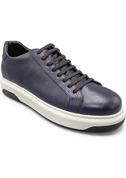 Erkek Sneaker Hakiki Deri Ayakkabı 031Y24E5785
