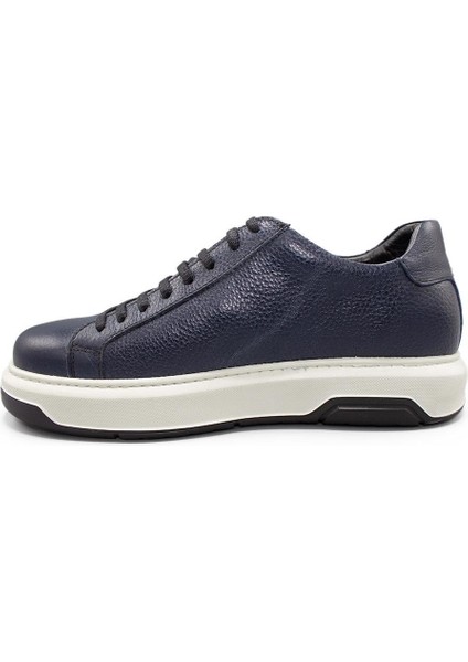 Erkek Sneaker Hakiki Deri Ayakkabı 031Y24E5785