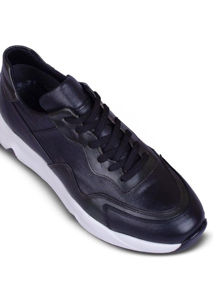 Erkek Sneaker Hakiki Deri Ayakkabı 002Y25E4079 modelleri