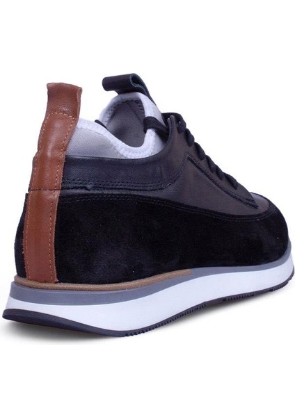Erkek Sneaker Hakiki Deri Ayakkabı 002Y25E4080 fırsatları