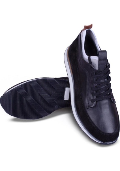 Erkek Sneaker Hakiki Deri Ayakkabı 002Y25E4080 indirimleri