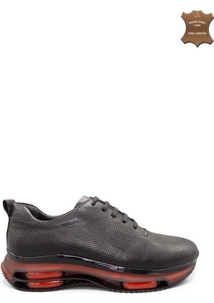 Erkek Sneaker Hakiki Deri Ayakkabı 031Y24E5787