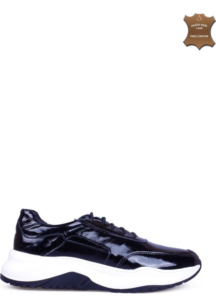 Erkek Sneaker Hakiki Deri Ayakkabı 031Y24E5791