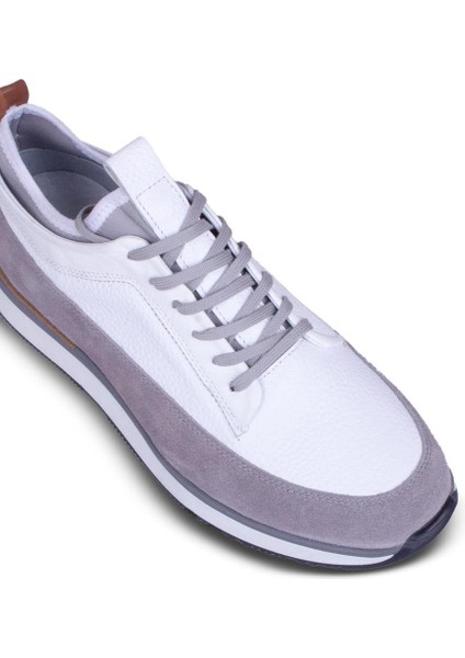 Erkek Sneaker Hakiki Deri Ayakkabı 002Y25E4080