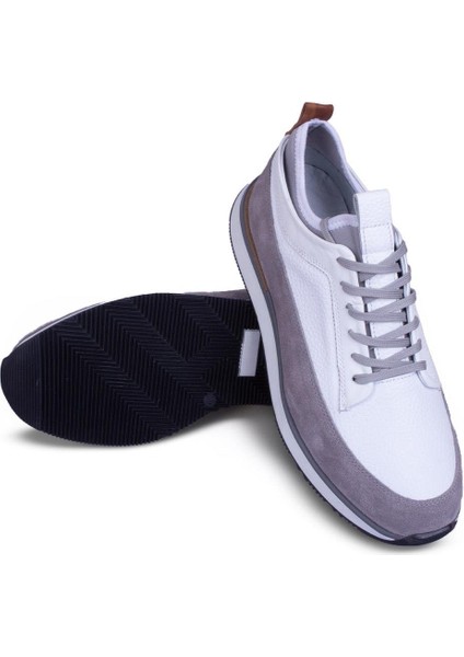 Erkek Sneaker Hakiki Deri Ayakkabı 002Y25E4080