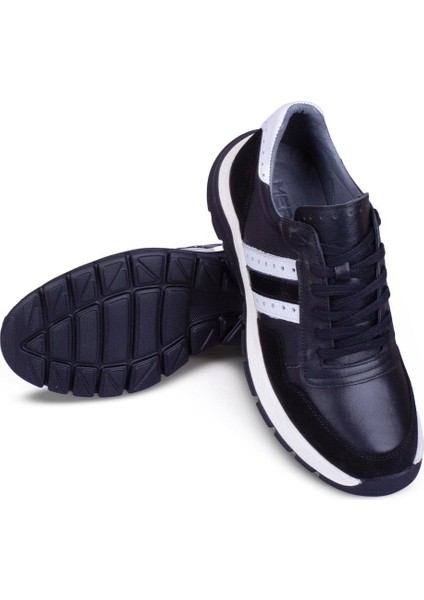 Erkek Sneaker Hakiki Deri Ayakkabı 002Y25E4078 indirimleri