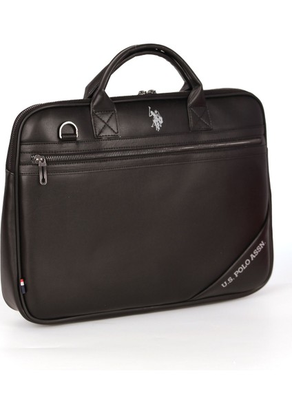 U.s Polo Assn 24586 Vegan Deri Notebook Laptop Evrak Çantası Siyah