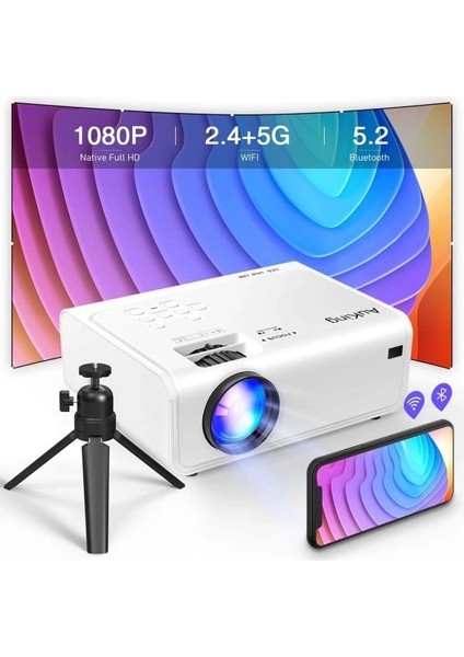 Mini Projektör C 6d/4p-Keystone Projector