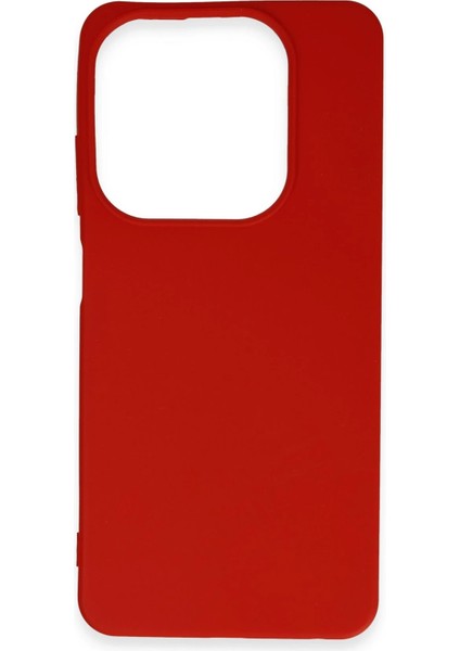 Infinix Hot 40I Kılıf First Silikon - Kırmızı Dpmah