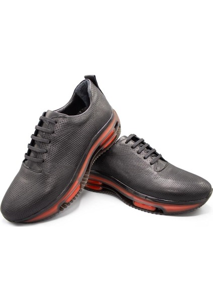 Erkek Sneaker Hakiki Deri Ayakkabı 031Y24E5787