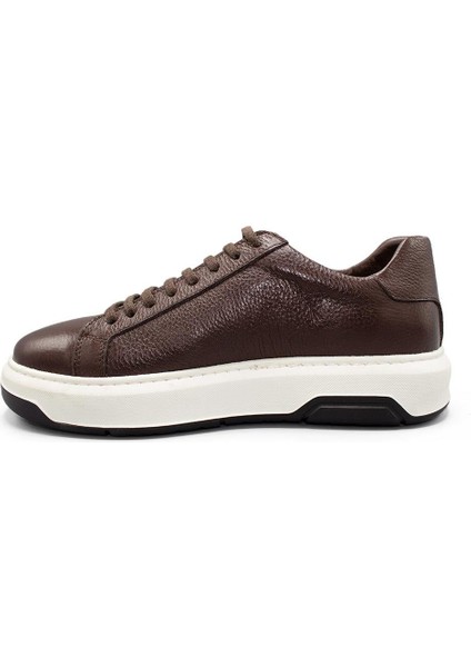 Erkek Sneaker Hakiki Deri Ayakkabı 031Y24E5785
