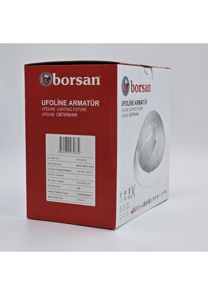 Balkonluk Armatür Ufoline Beyaz 1 Adet fiyatları