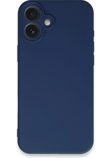 Iphone 16 Plus Kılıf Nano Içi Kadife Silikon - Lacivert Dpmah fırsatları