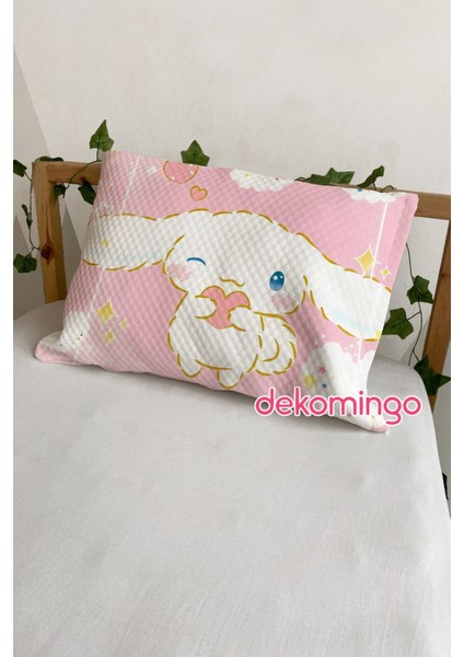 Pembe Cınnamarol 2 Adet Yastık Kılıfı
