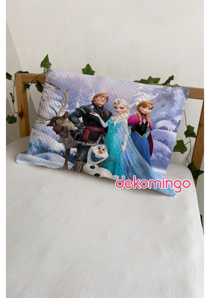 Kız Karakter ve Arkadaşları Yastık