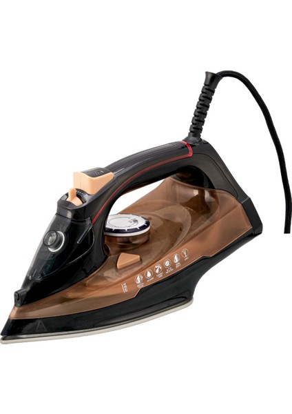TR-529 Steam Master Seramik Tabanlı 2600 Watt Buharlı Ütü