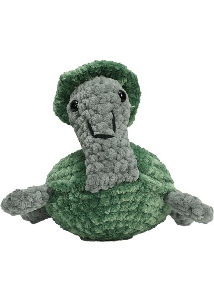 El Işçiliği Peluş Kaplumbağa 15 cm - 6257