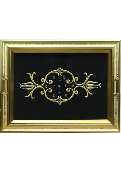 El Işçiliği Maraş Işi Tepsi 37*52 cm - 6287