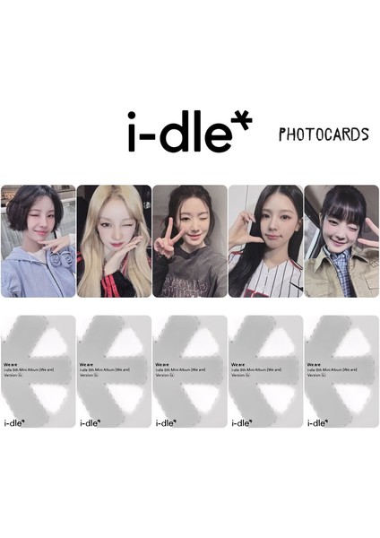 I-Dle '' We Are '' Photocards Set G Ver.