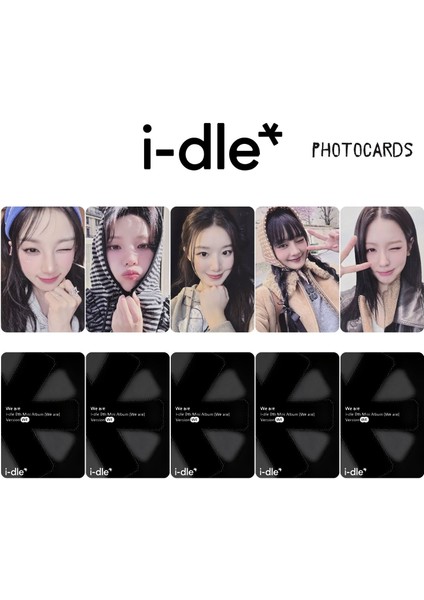 I-Dle '' We Are '' Photocards Set We Ver.