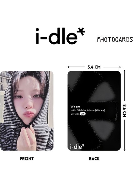 I-Dle '' We Are '' Photocards Set We Ver. fiyatları