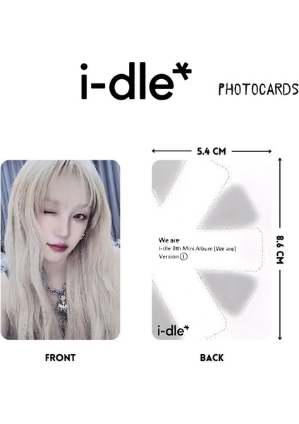 I-Dle '' We Are '' Photocards Set I Ver. fiyatları